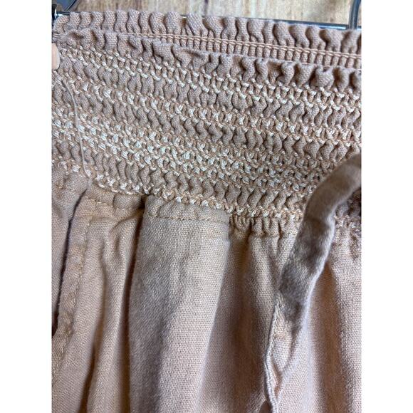 REWASH an American Original Brand Smocked Waist Linen Blend Parachute Pants S - Picture 5 of 7